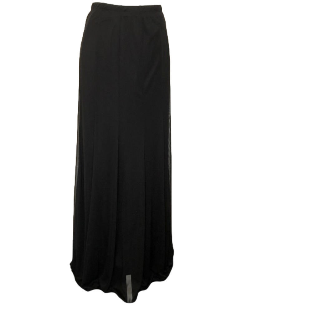 Sheer Fully Lined Dressy Maxi Skirt, Like New